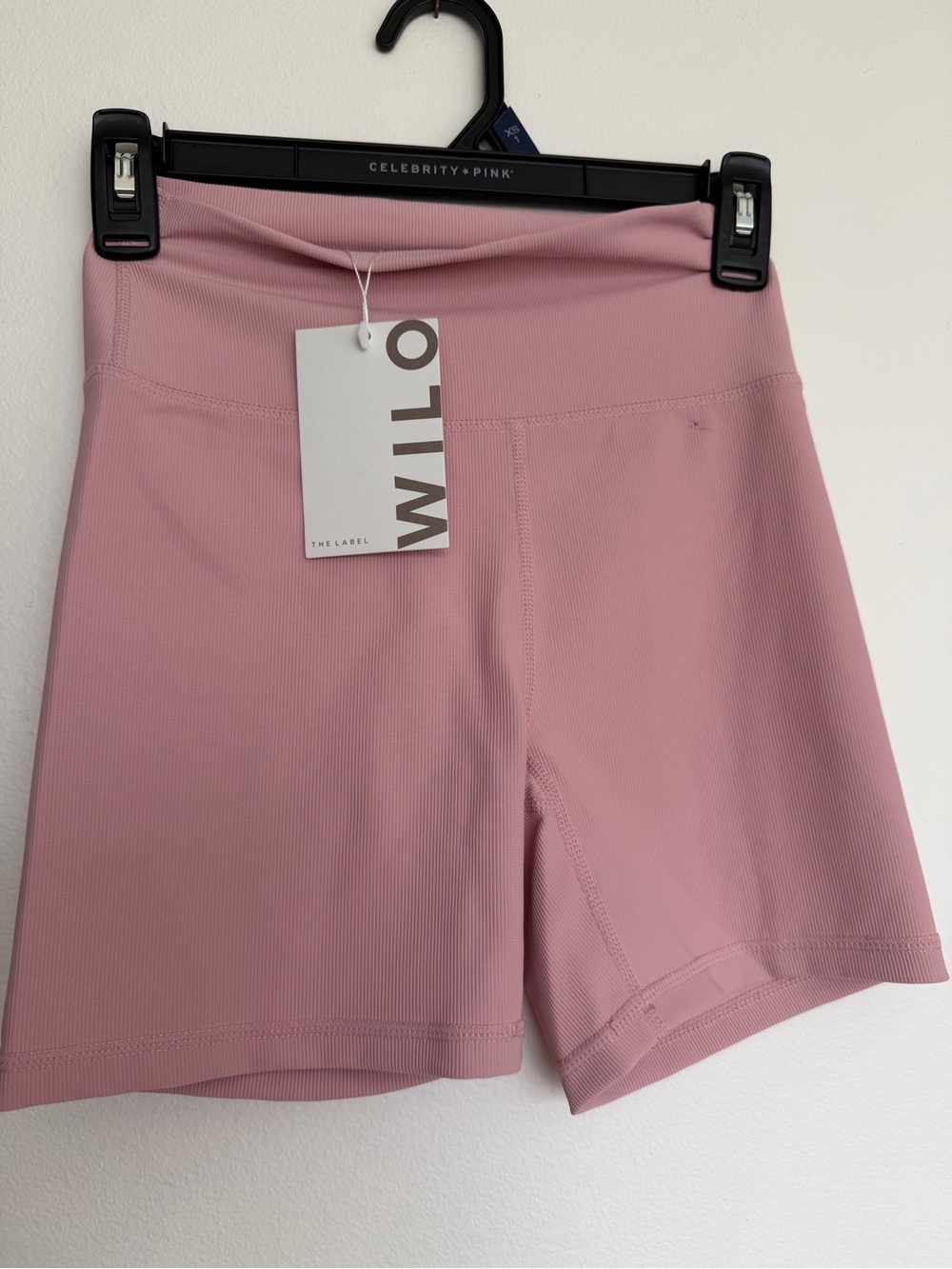 SET- Wilo The Label blush pink crewneck and shorts set - Picture 4 of 11